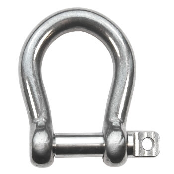 Stainless Steel Bow Shackle - Marine Grade 316